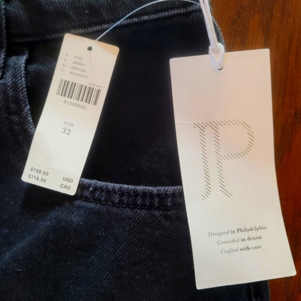 NEW Anthropologie Pilcro Black Lace-Up Denim Shorts - Picture 5 of 8